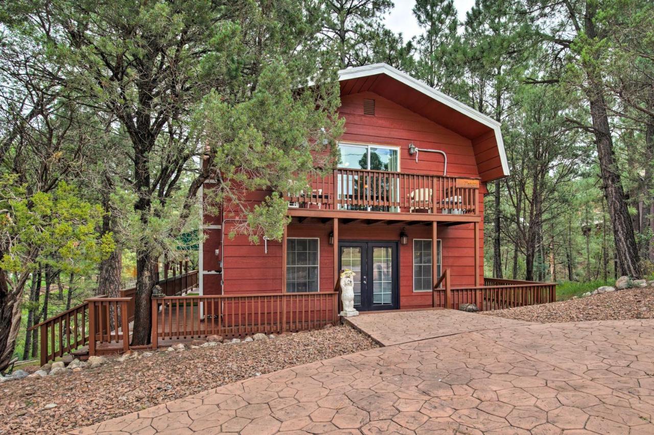Ruidoso Cabin With Deck And Grill Less Than 3 Mi To Race Track Villa Exterior photo
