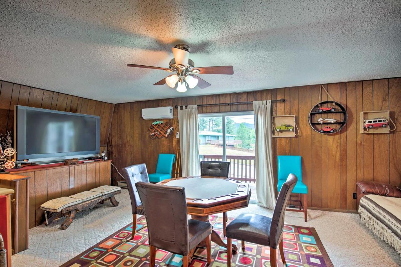 Ruidoso Cabin With Deck And Grill Less Than 3 Mi To Race Track Villa Exterior photo